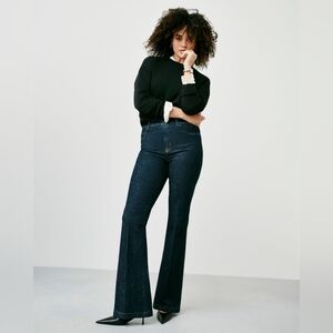 SPANXshape™ Original EveryWearFlare Jeans, Size XL, NWT, Raw Indigo